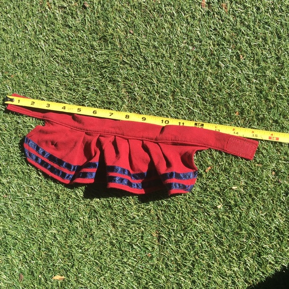 Woolrich cheerleading/cheerleader Dog Costume - Picture 4 of 6